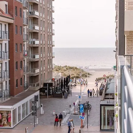 Fresh And Trendy, Completely Renovated Flat With Front Terrace And Side View Of The Dunes And The Sea Apartmán